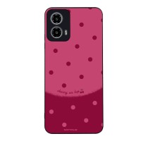 Θήκη Sonique Delulu Polka Era Series για Motorola Moto G34 5G Top Cherry