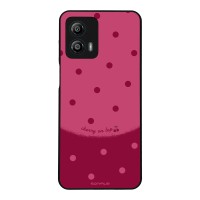 Θήκη Sonique Delulu Polka Era Series για Motorola Moto G53 5G Top Cherry