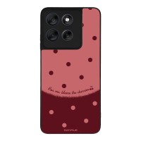 Θήκη Sonique Delulu Polka Era Series για Motorola Moto G56 5G Blame Cherries
