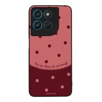 Θήκη Sonique Delulu Polka Era Series για Motorola Moto G57 Power 5G / Moto G67 Power 5G Blame Cherries
