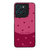 Θήκη Sonique Delulu Polka Era Series για Motorola Moto G57 Power 5G / Moto G67 Power 5G Top Cherry