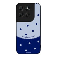 Θήκη Sonique Delulu Polka Era Series για Motorola Moto G67 5G / Moto G77 5G Blue Mentally