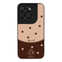 Θήκη Sonique Delulu Polka Era Series για Motorola Moto G67 5G / Moto G77 5G Coffee First
