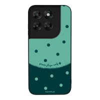 Θήκη Sonique Delulu Polka Era Series για Motorola Moto G67 5G / Moto G77 5G Green Flags