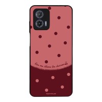 Θήκη Sonique Delulu Polka Era Series για Motorola Moto G73 5G Blame Cherries