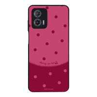 Θήκη Sonique Delulu Polka Era Series για Motorola Moto G73 5G Top Cherry