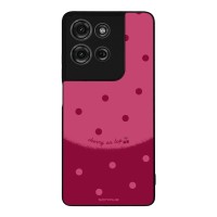 Θήκη Sonique Delulu Polka Era Series για Motorola Moto G75 5G Top Cherry