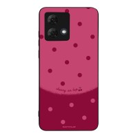Θήκη Sonique Delulu Polka Era Series για Motorola Moto G84 5G Top Cherry