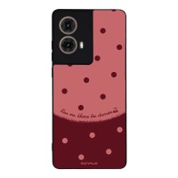 Θήκη Sonique Delulu Polka Era Series για Motorola Moto G85 5G Blame Cherries