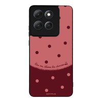 Θήκη Sonique Delulu Polka Era Series για Motorola Moto G86 5G / Moto G86 5G Power Blame Cherries