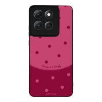 Θήκη Sonique Delulu Polka Era Series για Motorola Moto G86 5G / Moto G86 5G Power Top Cherry
