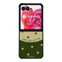 Θήκη Sonique Delulu Polka Era Series για Motorola Motorola Razr 50 Ultra Delulu Matcha