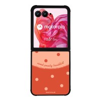 Θήκη Sonique Delulu Polka Era Series για Motorola Motorola Razr 50 Ultra Sweet Trouble
