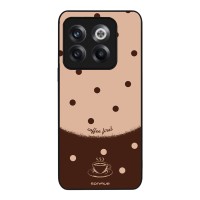 Θήκη Sonique Delulu Polka Era Series για OnePlus 10T Coffee First