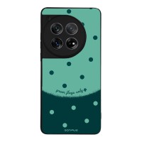 Θήκη Sonique Delulu Polka Era Series για OnePlus 12 5G Green Flags