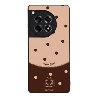 Θήκη Sonique Delulu Polka Era Series για OnePlus 12R 5G Coffee First