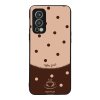 Θήκη Sonique Delulu Polka Era Series για OnePlus Nord 2 5G Coffee First