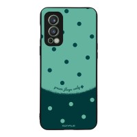 Θήκη Sonique Delulu Polka Era Series για OnePlus Nord 2 5G Green Flags