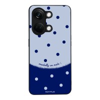 Θήκη Sonique Delulu Polka Era Series για OnePlus Nord 3 5G Blue Mentally