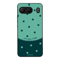 Θήκη Sonique Delulu Polka Era Series για OnePlus Nord 4 5G Green Flags