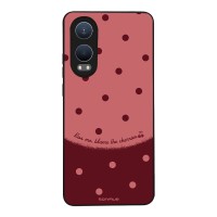 Θήκη Sonique Delulu Polka Era Series για OnePlus Nord CE 4 Lite 5G Blame Cherries