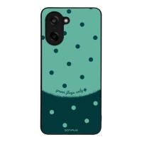 Θήκη Sonique Delulu Polka Era Series για OnePlus Nord CE 5 5G Green Flags