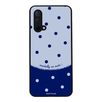 Θήκη Sonique Delulu Polka Era Series για OnePlus Nord CE 5G Blue Mentally