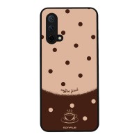 Θήκη Sonique Delulu Polka Era Series για OnePlus Nord CE 5G Coffee First