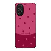 Θήκη Sonique Delulu Polka Era Series για Oppo A38 Top Cherry