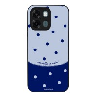 Θήκη Sonique Delulu Polka Era Series για Oppo A6 4G / Oppo A6 5G / Oppo A6x 4G / Oppo A6x 5G / Oppo A6k 4G Blue Mentally