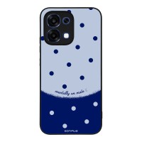 Θήκη Sonique Delulu Polka Era Series για Oppo A6 Pro 5G Blue Mentally