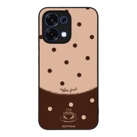Θήκη Sonique Delulu Polka Era Series για Oppo A6 Pro 5G Coffee First