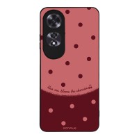 Θήκη Sonique Delulu Polka Era Series για Oppo A60 Blame Cherries