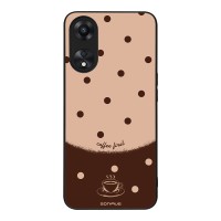 Θήκη Sonique Delulu Polka Era Series για Oppo A78 5G Coffee First