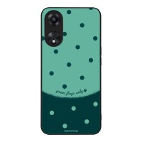 Θήκη Sonique Delulu Polka Era Series για Oppo A78 5G Green Flags