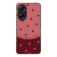 Θήκη Sonique Delulu Polka Era Series για Oppo A98 5G Blame Cherries