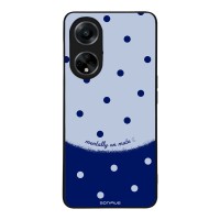 Θήκη Sonique Delulu Polka Era Series για Oppo A98 5G Blue Mentally