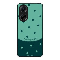 Θήκη Sonique Delulu Polka Era Series για Oppo A98 5G Green Flags