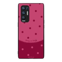 Θήκη Sonique Delulu Polka Era Series για Oppo Find X3 Neo 5G Top Cherry