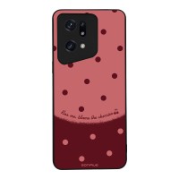 Θήκη Sonique Delulu Polka Era Series για Oppo Find X5 Pro 5G Blame Cherries