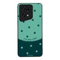 Θήκη Sonique Delulu Polka Era Series για Oppo Find X5 Pro 5G Green Flags
