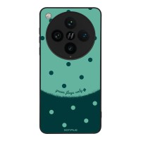 Θήκη Sonique Delulu Polka Era Series για Oppo Find X8 Pro 5G Green Flags