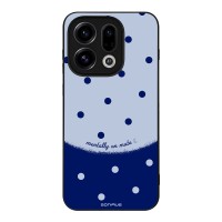 Θήκη Sonique Delulu Polka Era Series για Oppo Find X9 5G Blue Mentally