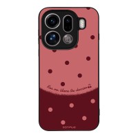 Θήκη Sonique Delulu Polka Era Series για Oppo Find X9 Pro 5G Blame Cherries