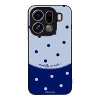 Θήκη Sonique Delulu Polka Era Series για Oppo Find X9 Pro 5G Blue Mentally