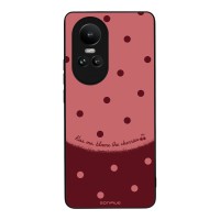 Θήκη Sonique Delulu Polka Era Series για Oppo Reno10 5G Blame Cherries