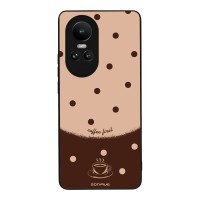 Θήκη Sonique Delulu Polka Era Series για Oppo Reno10 5G Coffee First