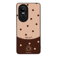 Θήκη Sonique Delulu Polka Era Series για Oppo Reno10 Pro 5G Coffee First