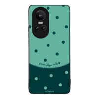 Θήκη Sonique Delulu Polka Era Series για Oppo Reno10 Pro 5G Green Flags