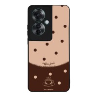 Θήκη Sonique Delulu Polka Era Series για Oppo Reno11 F 5G Coffee First